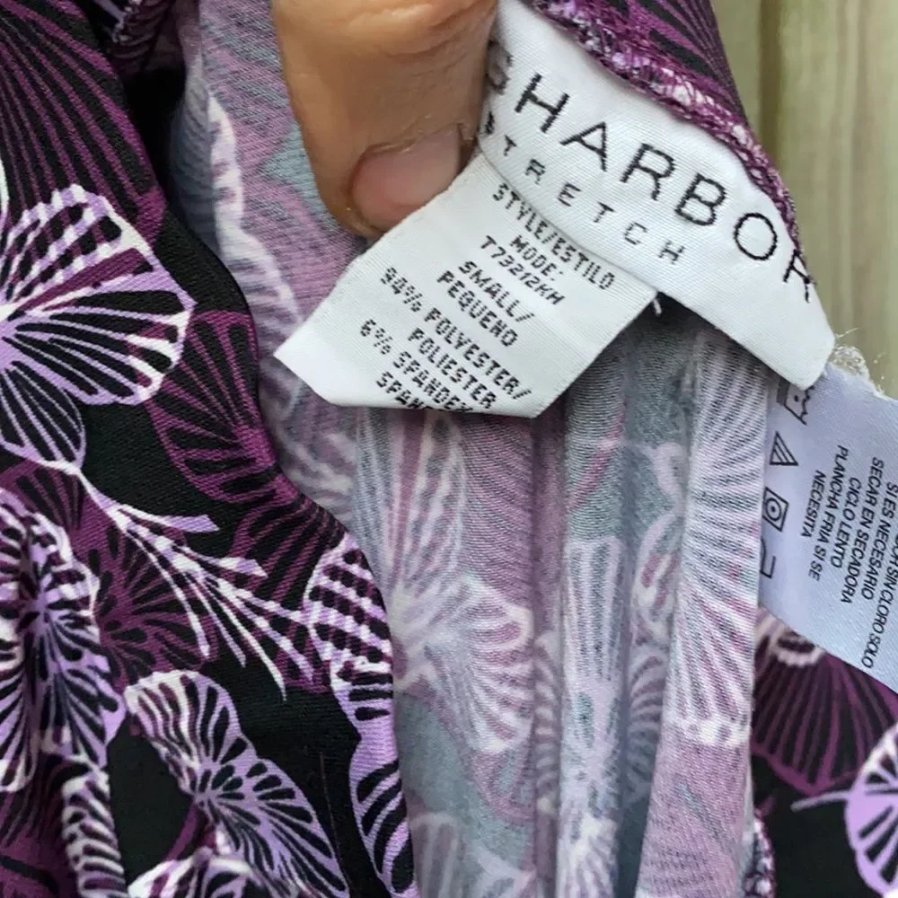 Sag Harbor purple skirt set sz. S